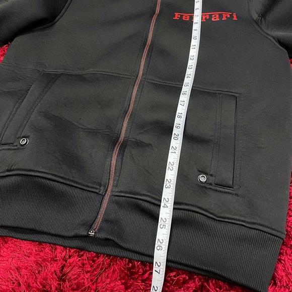 Puma Ferrari Italy Full Zip Hooded Sweater Racing Auto F1 Medium - Picture 4 of 6